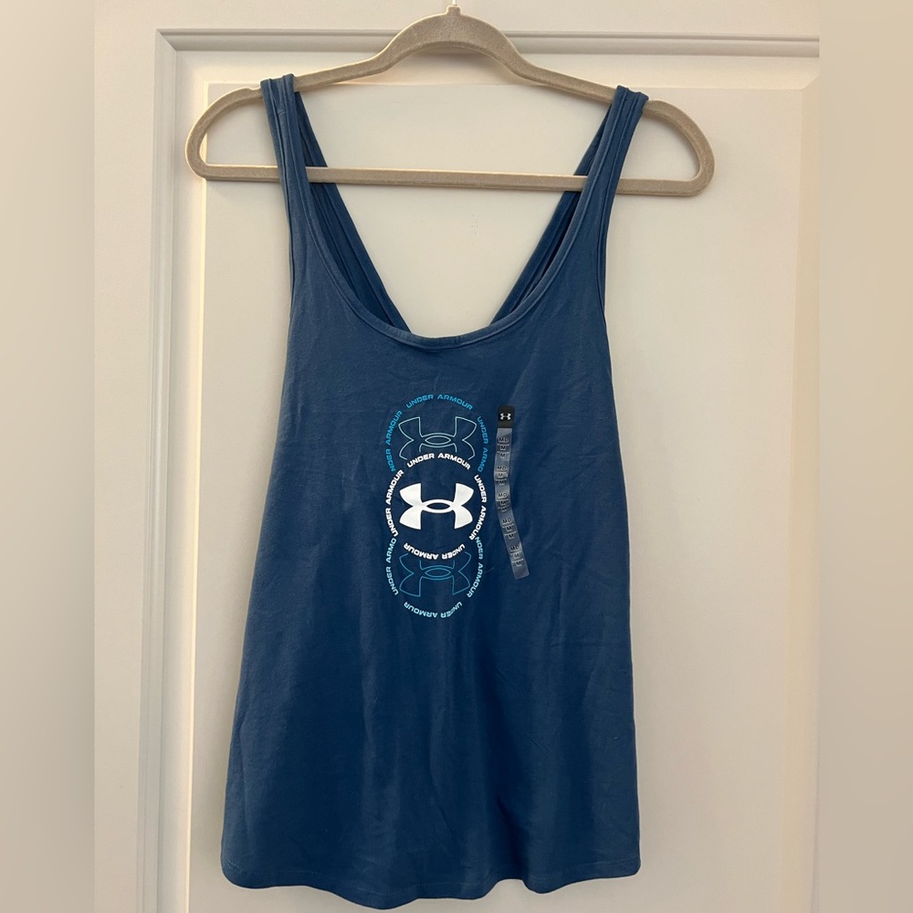 UnderArmour cross back tanktop- Size Medium